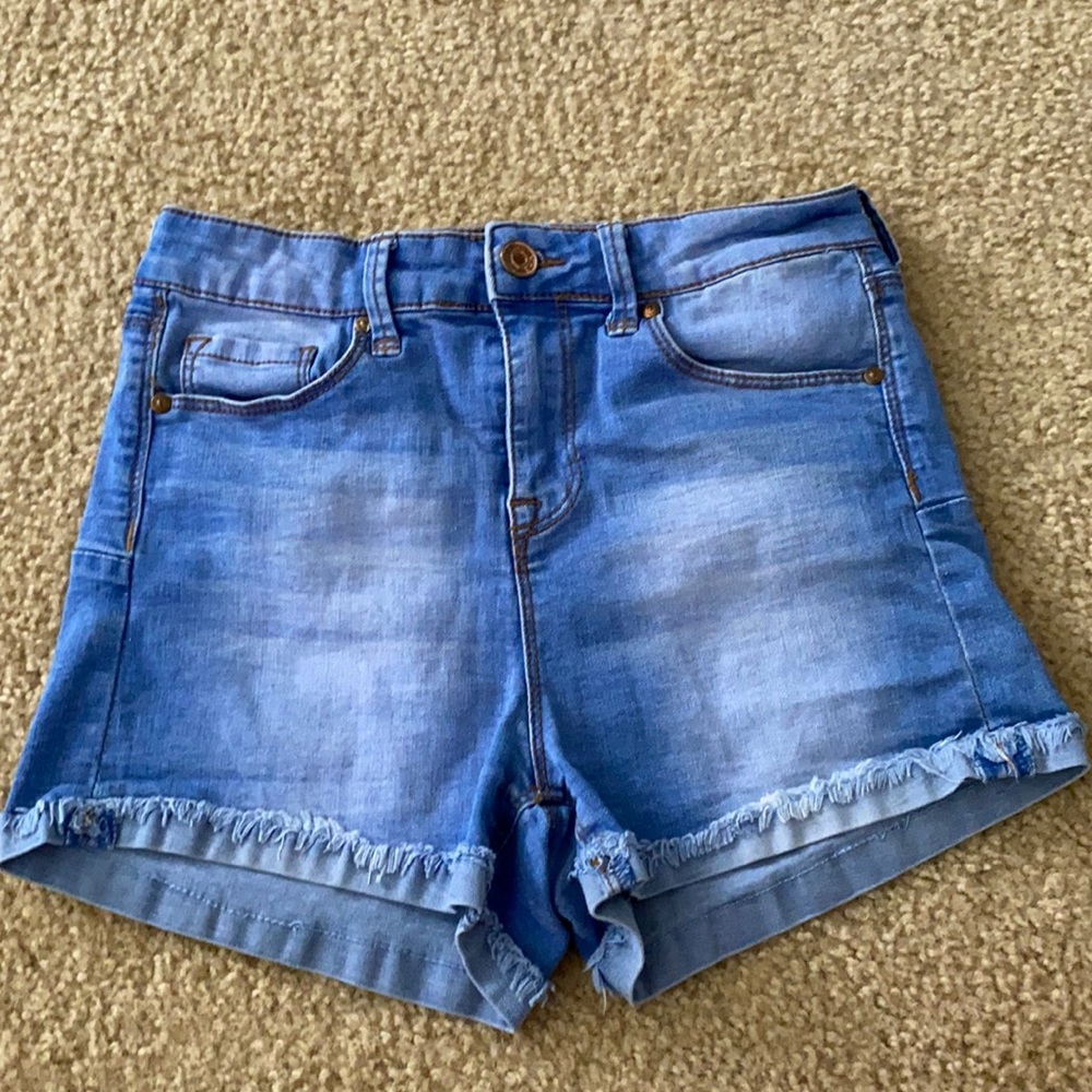 High rise shorts